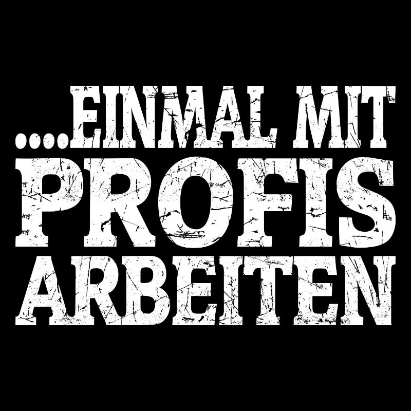 Einmal Mit Profis Arbeiten Bauarbeiter Elektriker