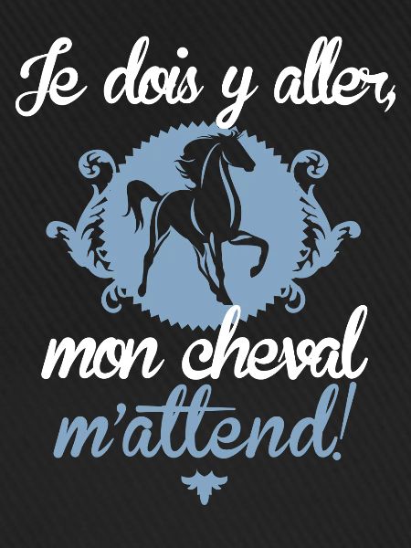 Mon cheval m'attend