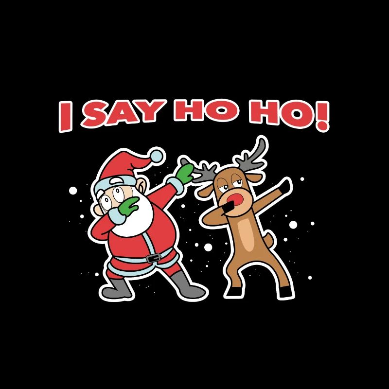 Weihnachtsmann und Rudolph