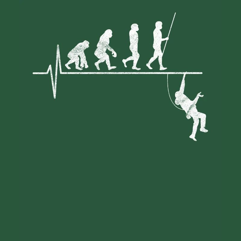 Klettern Evolution Geschenk