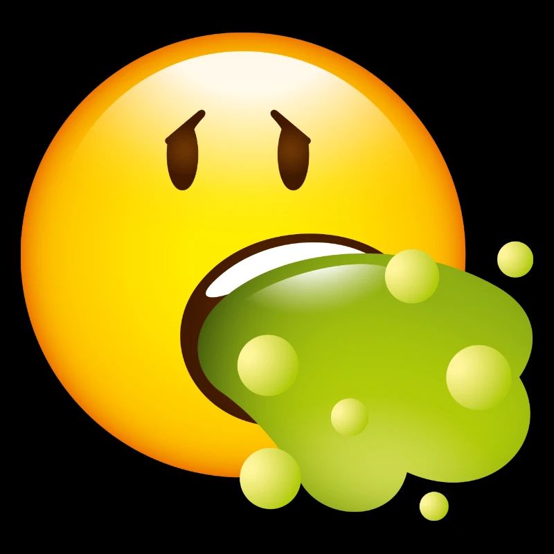 Smiley Glossy Barf