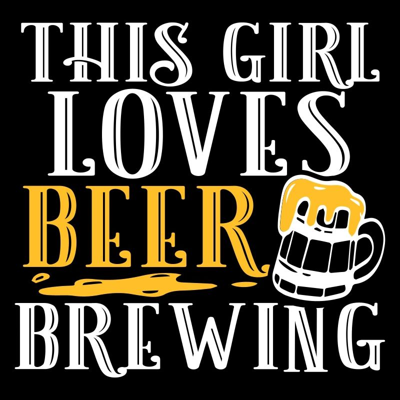 Cette fille aimait brasser de la bière