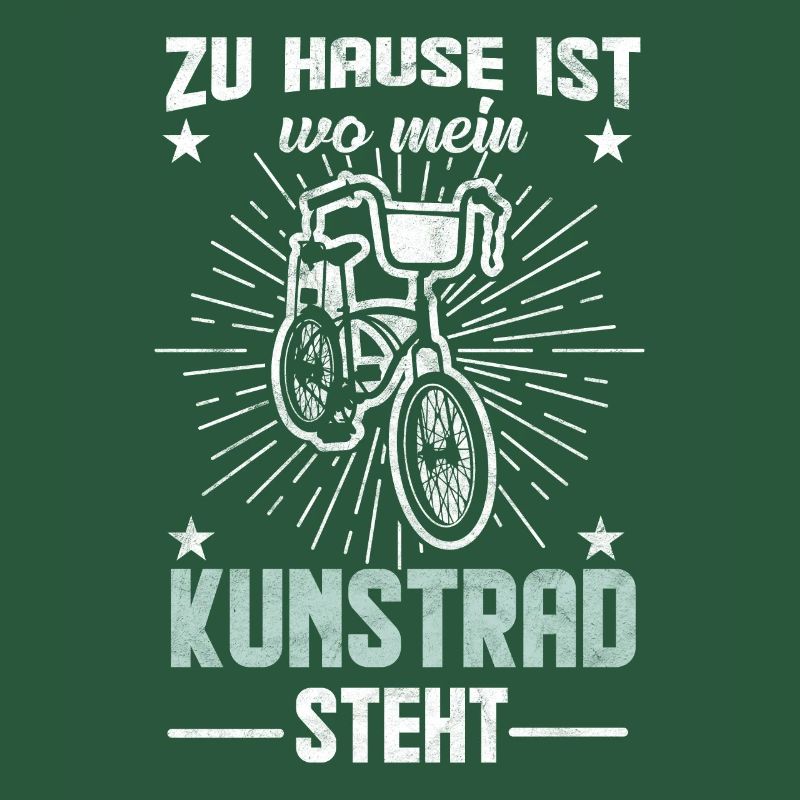 Kunstrad Spruch Geschenkidee