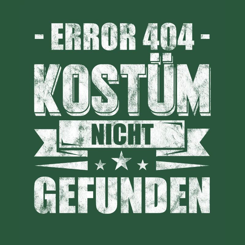 Error 404 Karneval Kostüm Programmierer