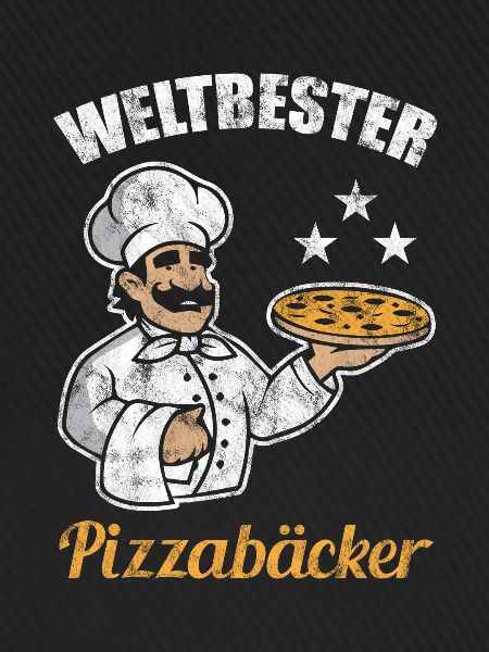 Weltbester Pizzabäcker Geschenkidee