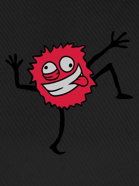 Dancing Hairy Monster