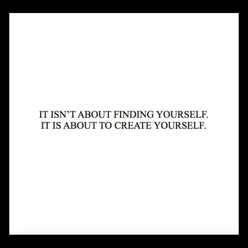 FINDING YOURSELF