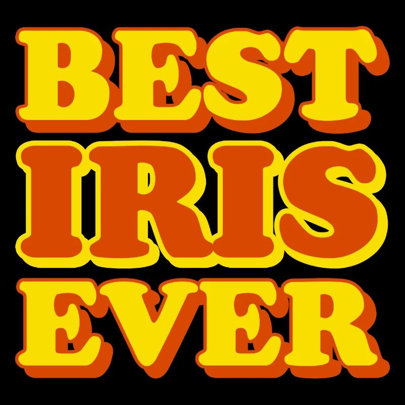 Funny gift with first name Iris