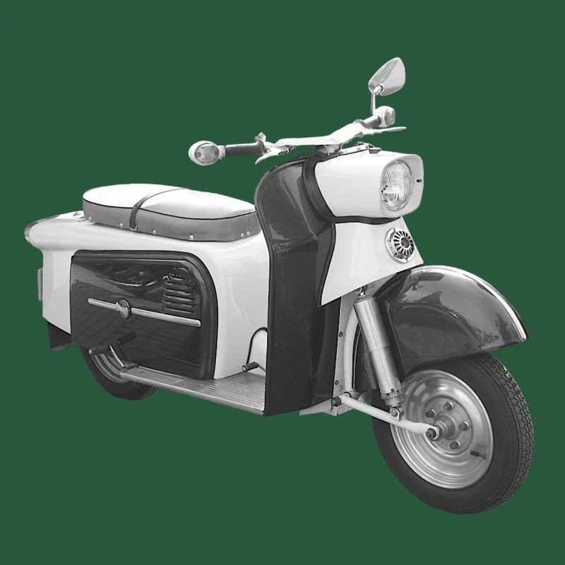 Scooter Troll IWL Ludwigsfelde DDR Oldtimer