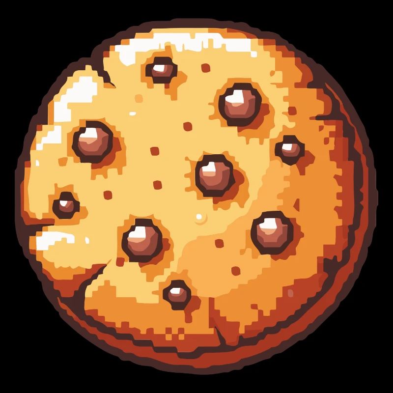 Kekse Pixel Symbol