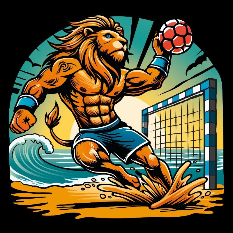 Löwe Beach Handball