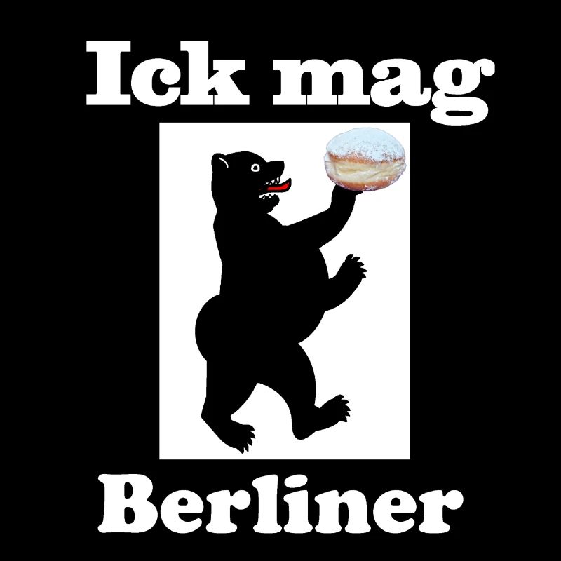 Dicker Berliner Bär Ick likes Berlin Trend 2019