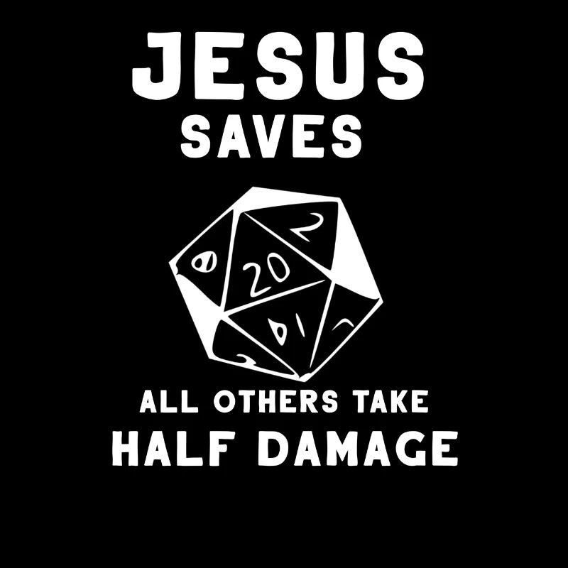 Jesus RPG Dungeon Motivation Dragon Gift