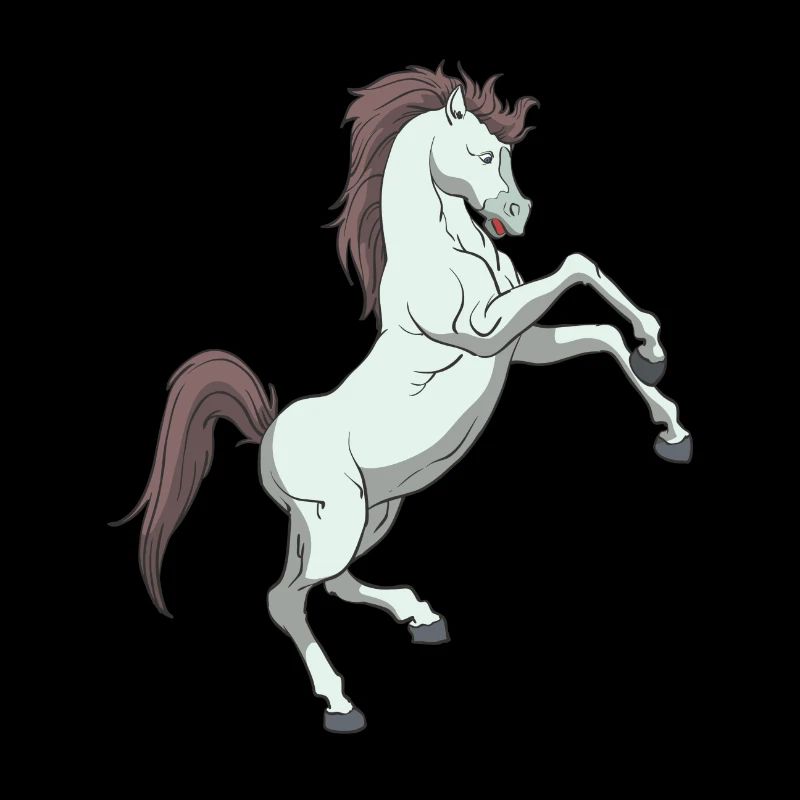 Pferd bäumt sich auf