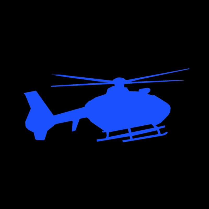 Helicopter blue