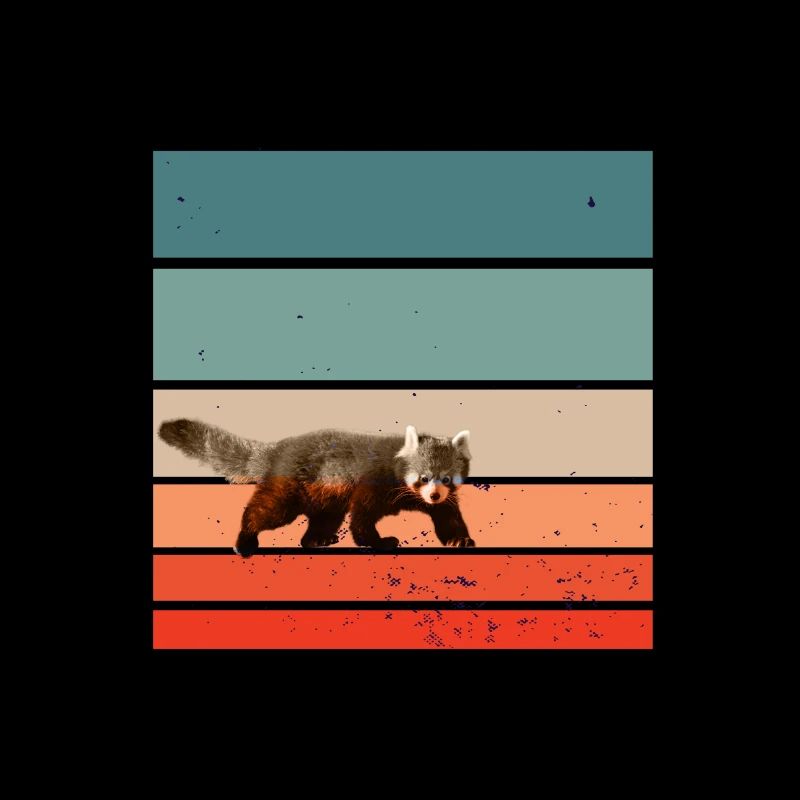 Panda rouge