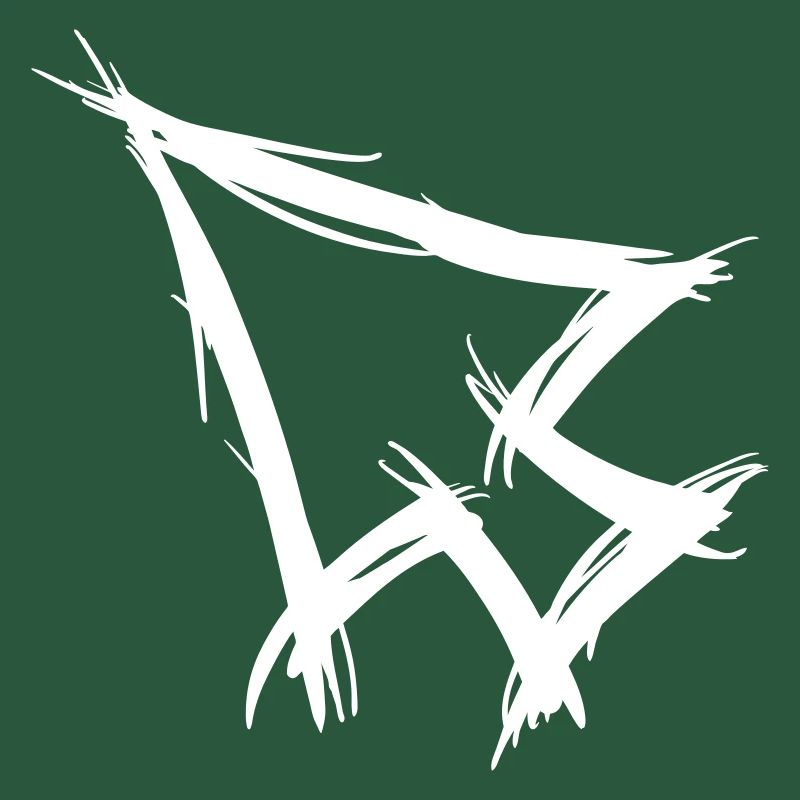 Mouse pointer cursor, arrow, hand drawn.