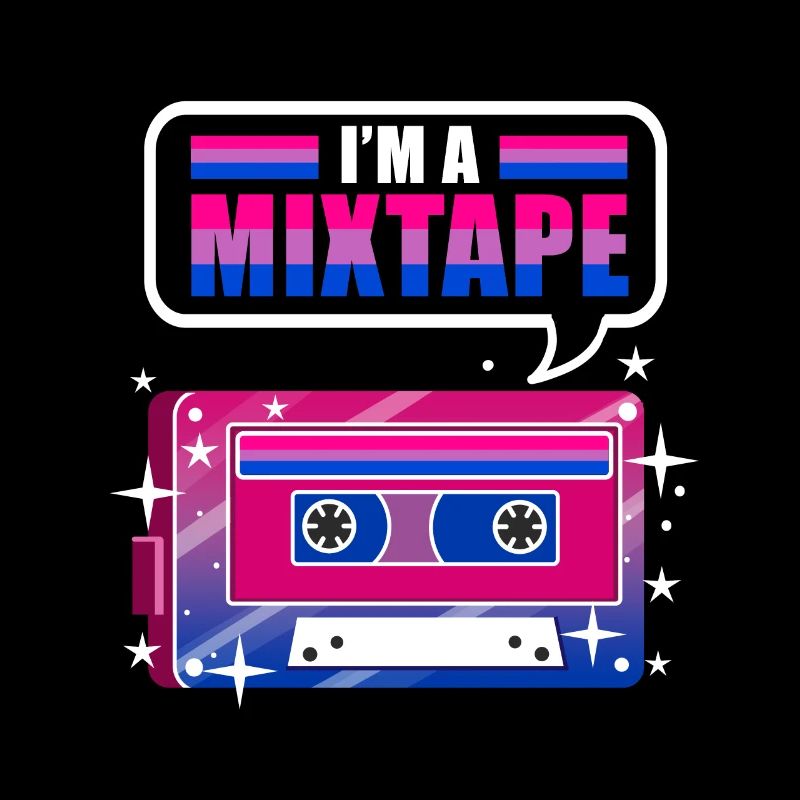Im A Mixtape Bi Pride