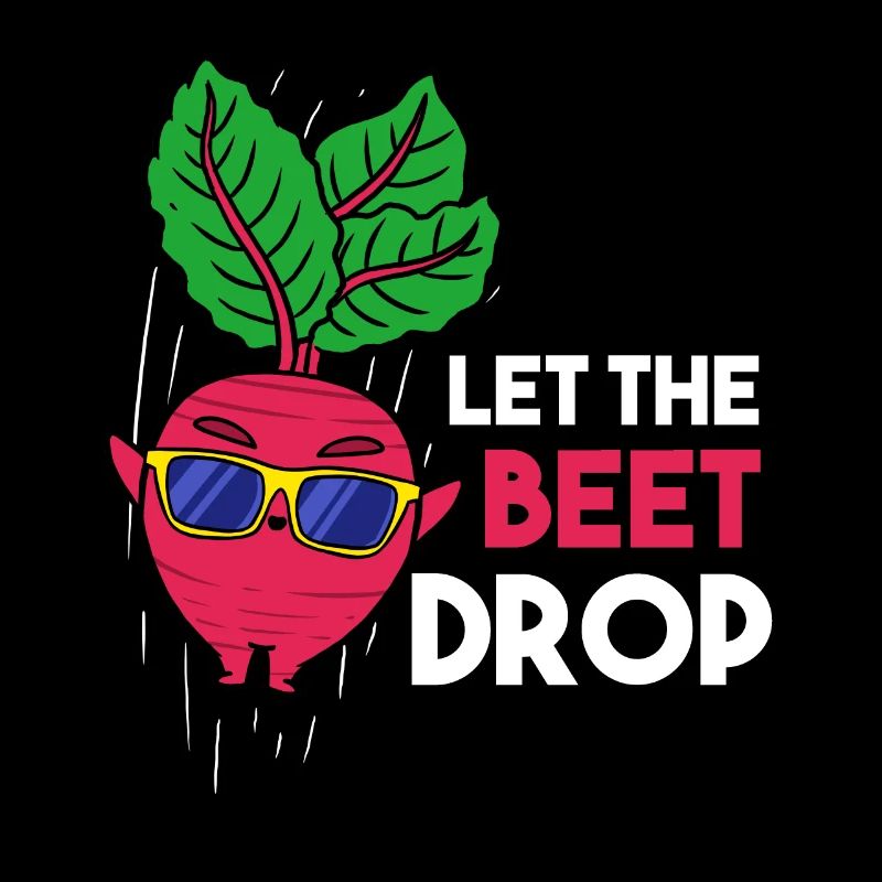 Let The Beet Drop Gift pour les végétaliens