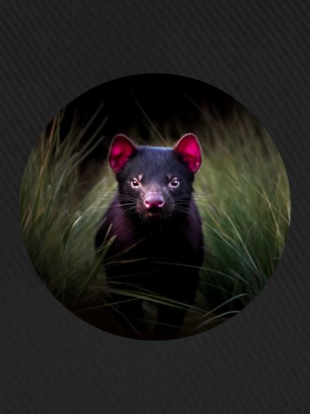 Lurking Tasmanian Devil