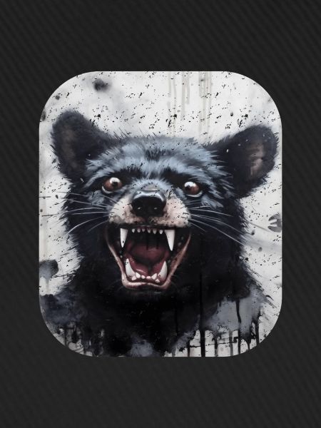 Laughing Tasmanian Devil