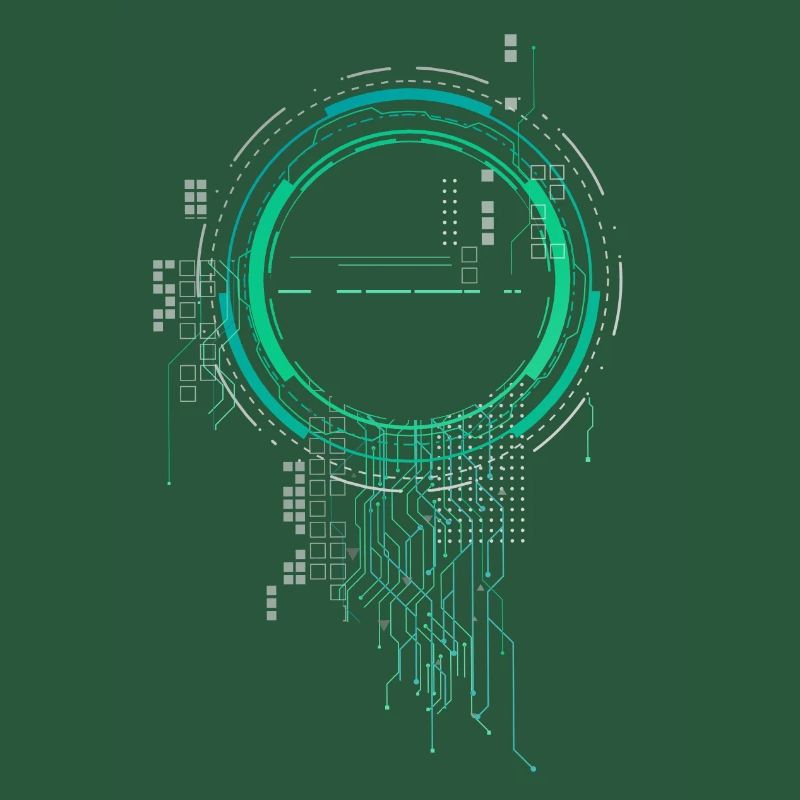 cpu pc platine raumschiff code nerd pc pixel coder