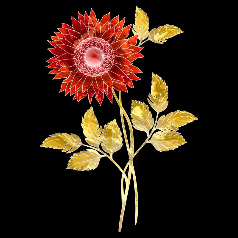 Bunte Blume