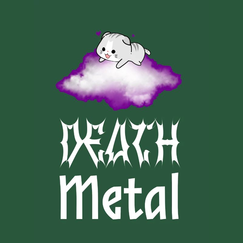 Death Metal Katze