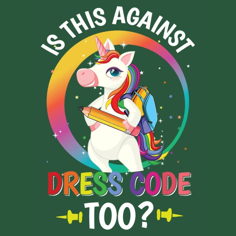 Est-ce que c’est contre le code vestimentaire aussi?