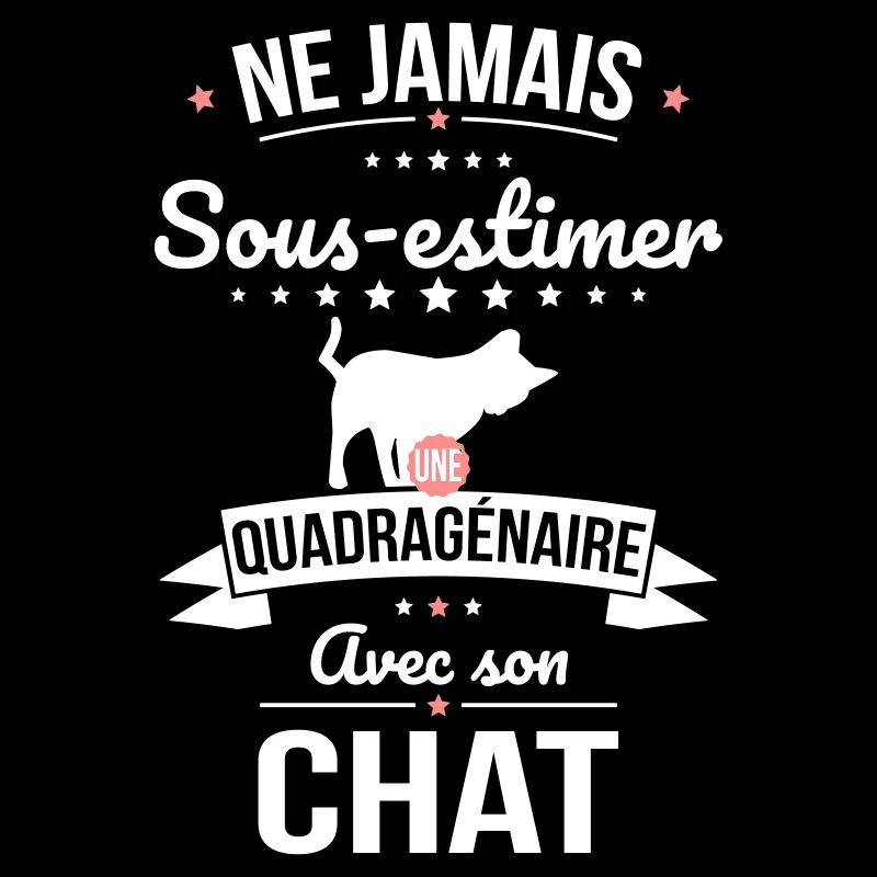 Sous-estimer une quadragénaire avec son chat