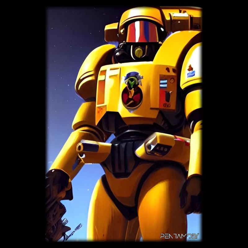 Kampfbot Robot Super Soldier Machine Warrior