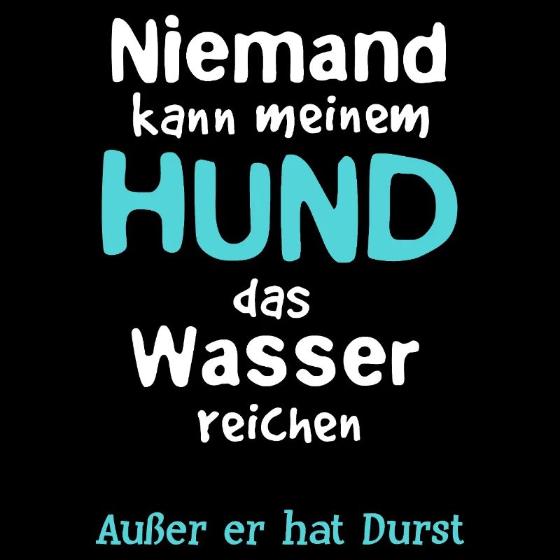 Hund Wasser reichen