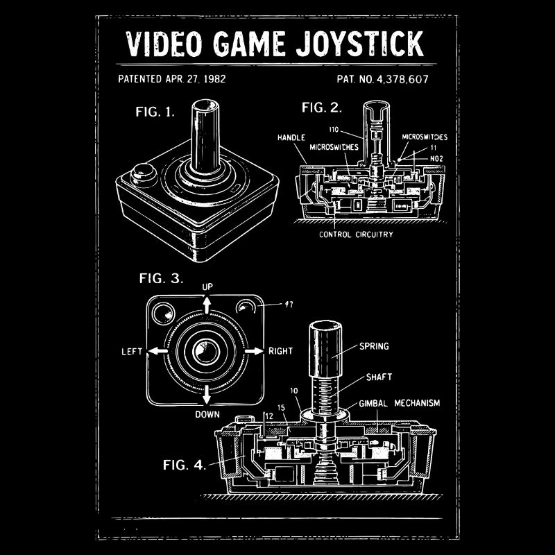 Retro-Joystick-Bauplan