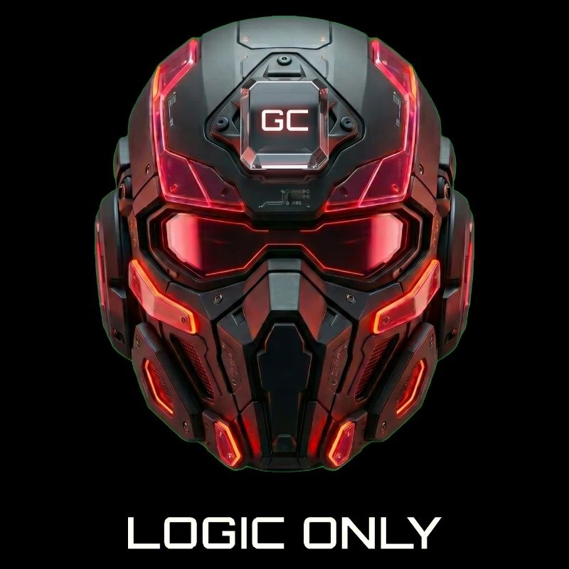 Cybernetic Helmet Logic Upgrade Art