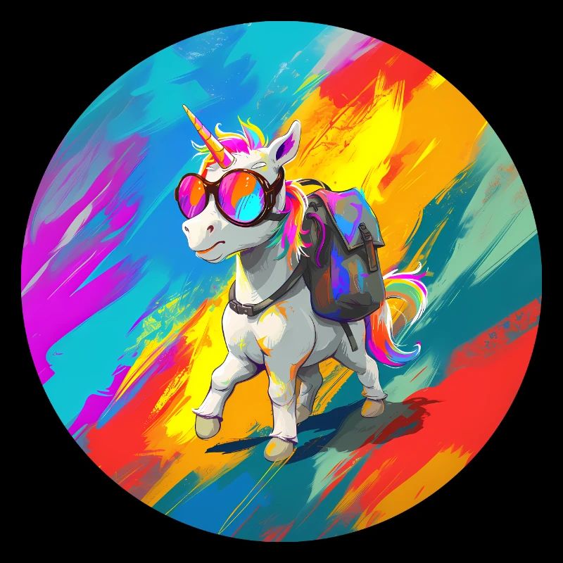 Wanderndes Einhorn