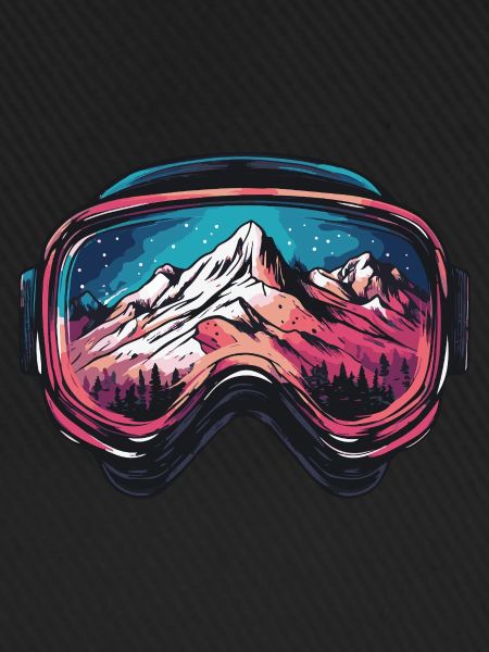 Ski Goggles Mountains Ski