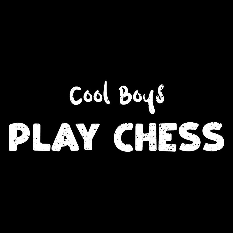 Cool Boys Play Chess - Chess