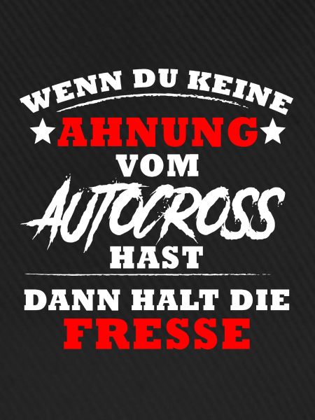 no idea about AUTOCROSS