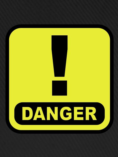 Danger Ausrugezeichen