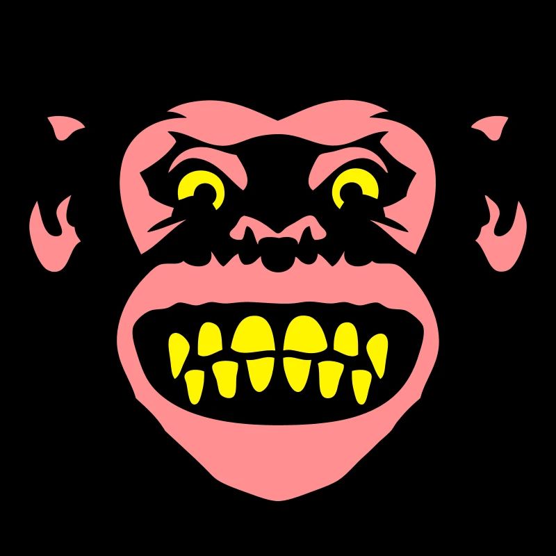 monkey monkey Grimasse 8