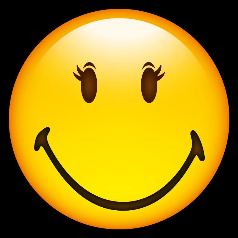 Smiley Happy Eyelashes