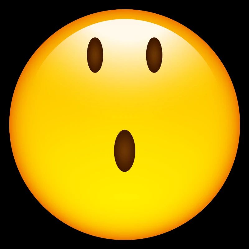 Smiley Glossy Speechless