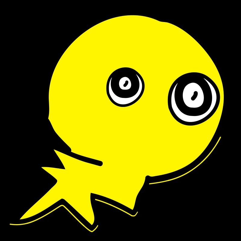 süßer Monstercharakter