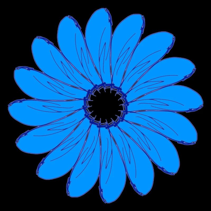 blue flower