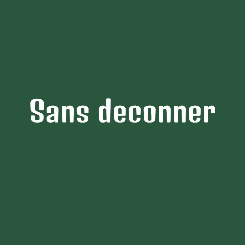 sans deconner