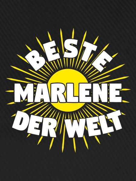 Marlene - Beste Marlene der Welt