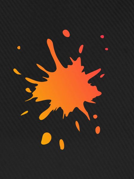 Splash! yellow & red