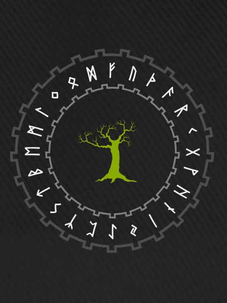Rune als Runenrad