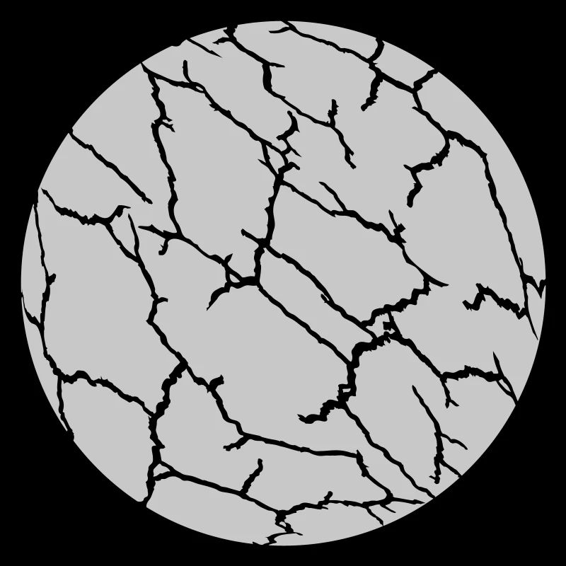 Ball Cracks Pattern Texture