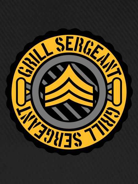 Grill Sergeant Stamp BBQ